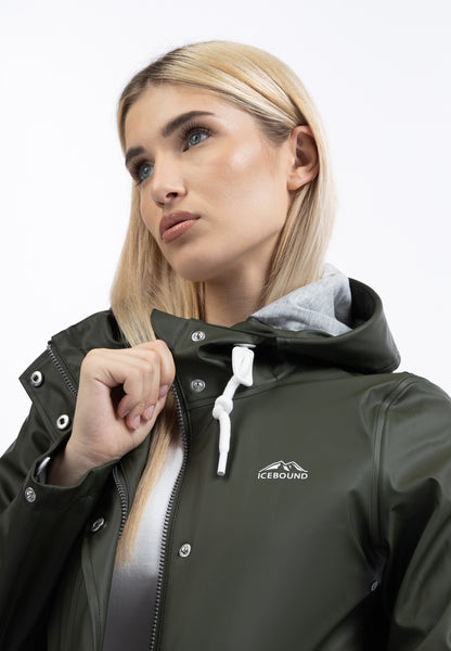 ICEBOUND damski płaszcz przeciwdeszczowy