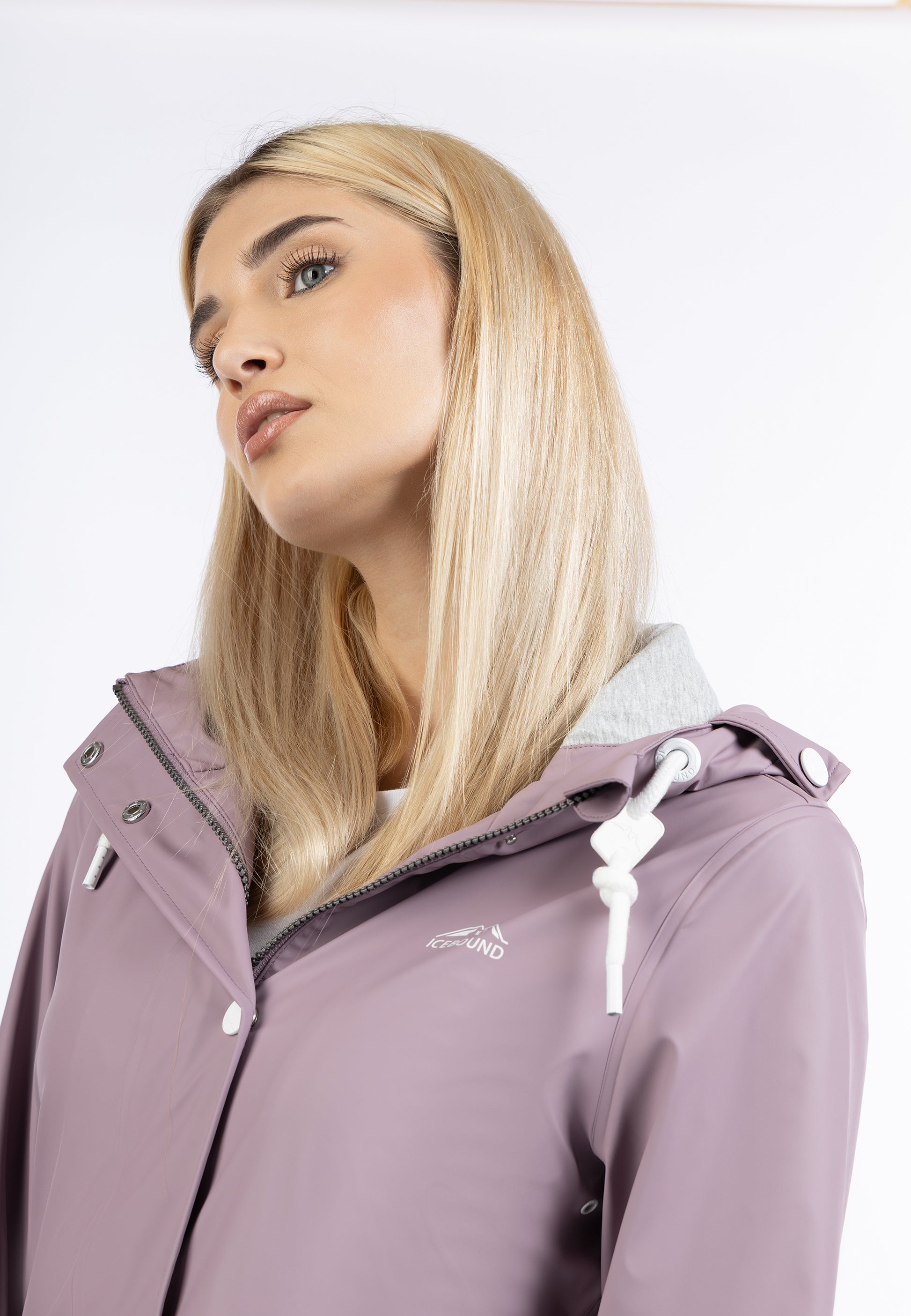 ICEBOUND damski płaszcz przeciwdeszczowy