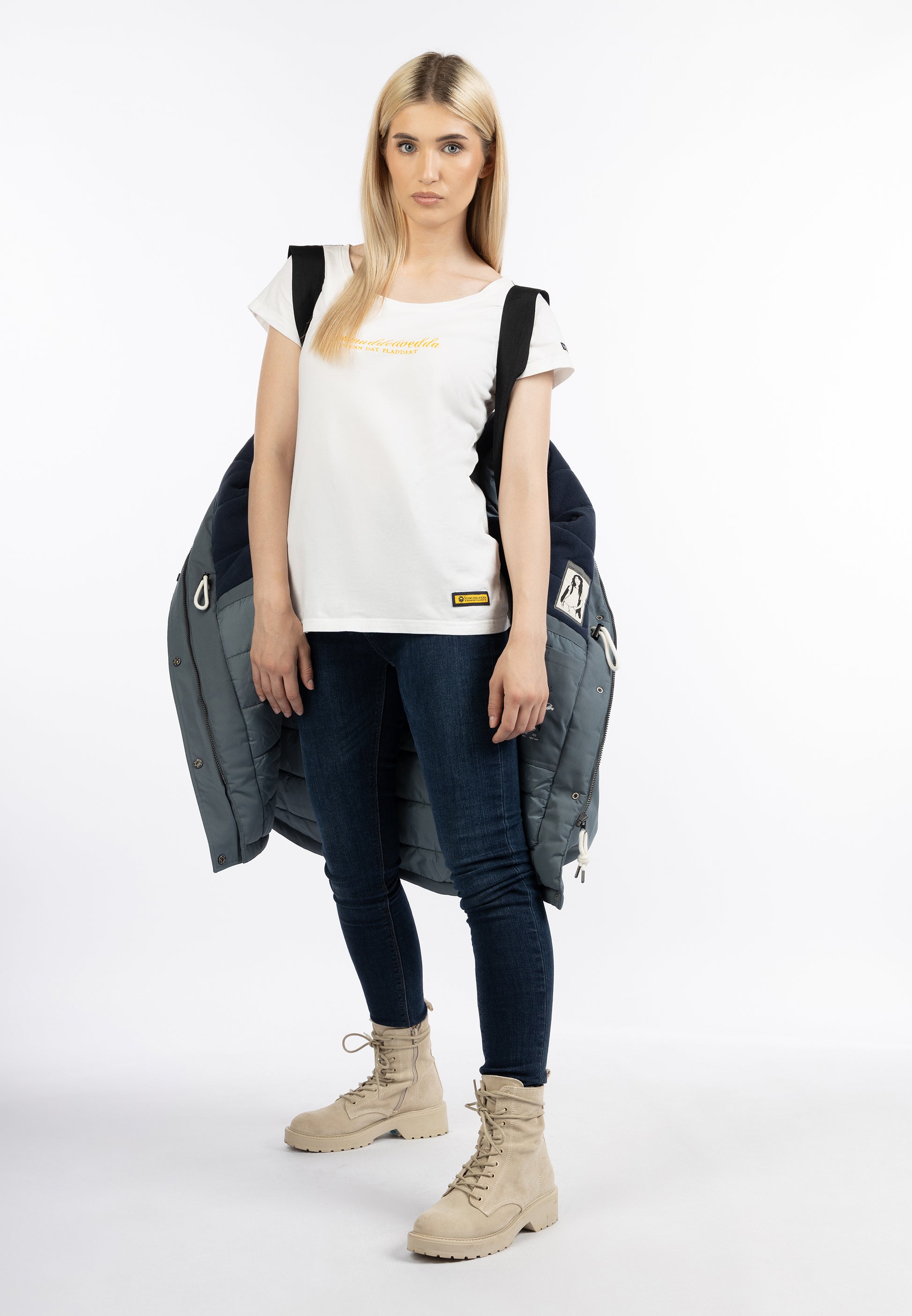 Schmuddelwedda damska zimowa parka