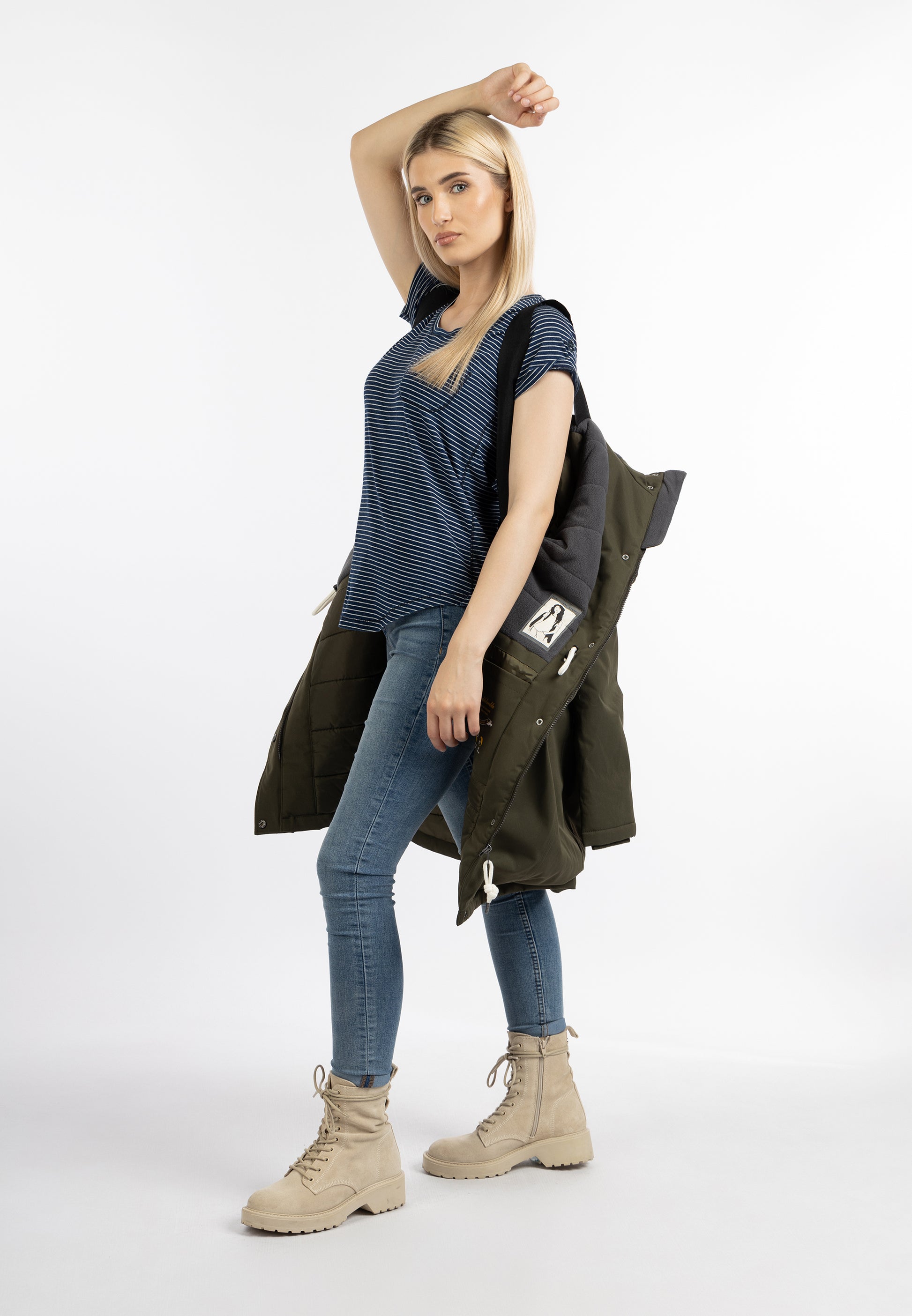 Schmuddelwedda damska zimowa parka