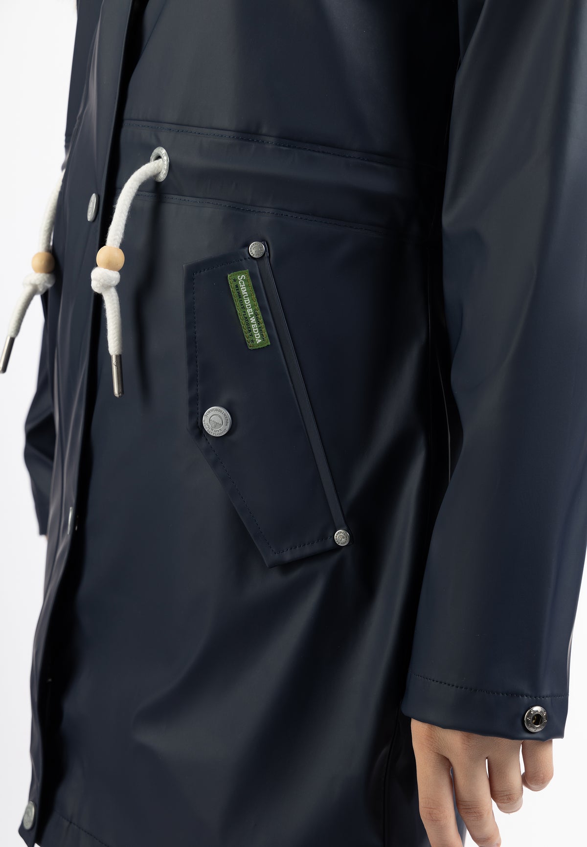 Schmuddelwedda Women's Regenmantel aus recyceltem Material