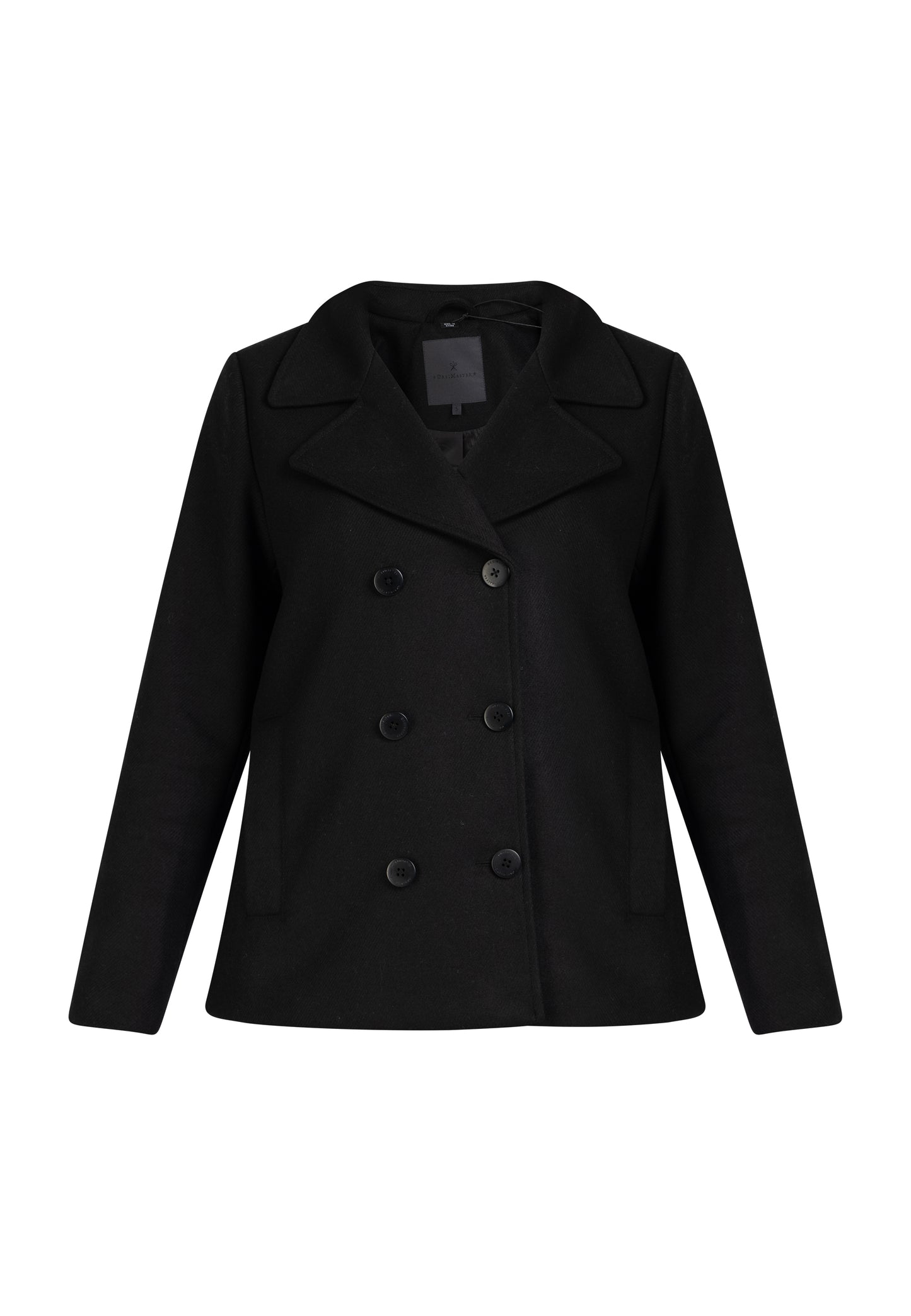DreiMaster Klassik Women's Transitional Pea Coat Made Of A Wool Blend - Schmuddelwedda Shop