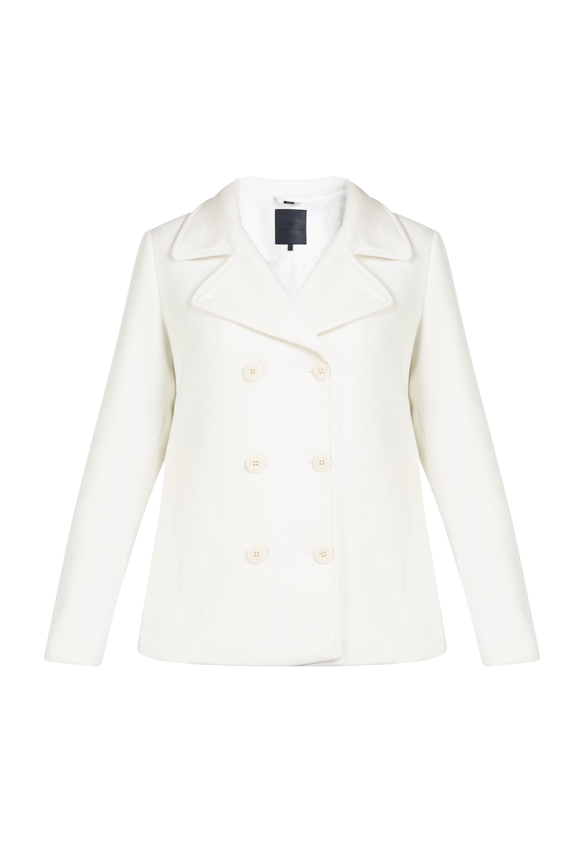 DreiMaster Klassik Women's Transitional Pea Coat Made Of A Wool Blend - Schmuddelwedda Shop