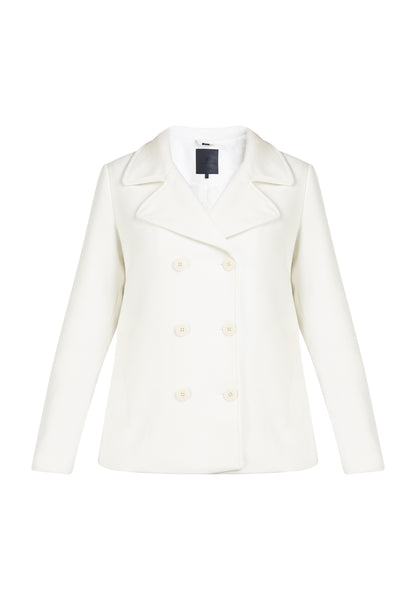 DreiMaster Klassik Women's Transitional Pea Coat Made Of A Wool Blend - Schmuddelwedda Shop