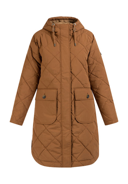 DreiMaster Vintage Damen Baumwollmantel mit leichter Polsterung