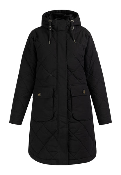 DreiMaster Vintage Damen Baumwollmantel mit leichter Polsterung