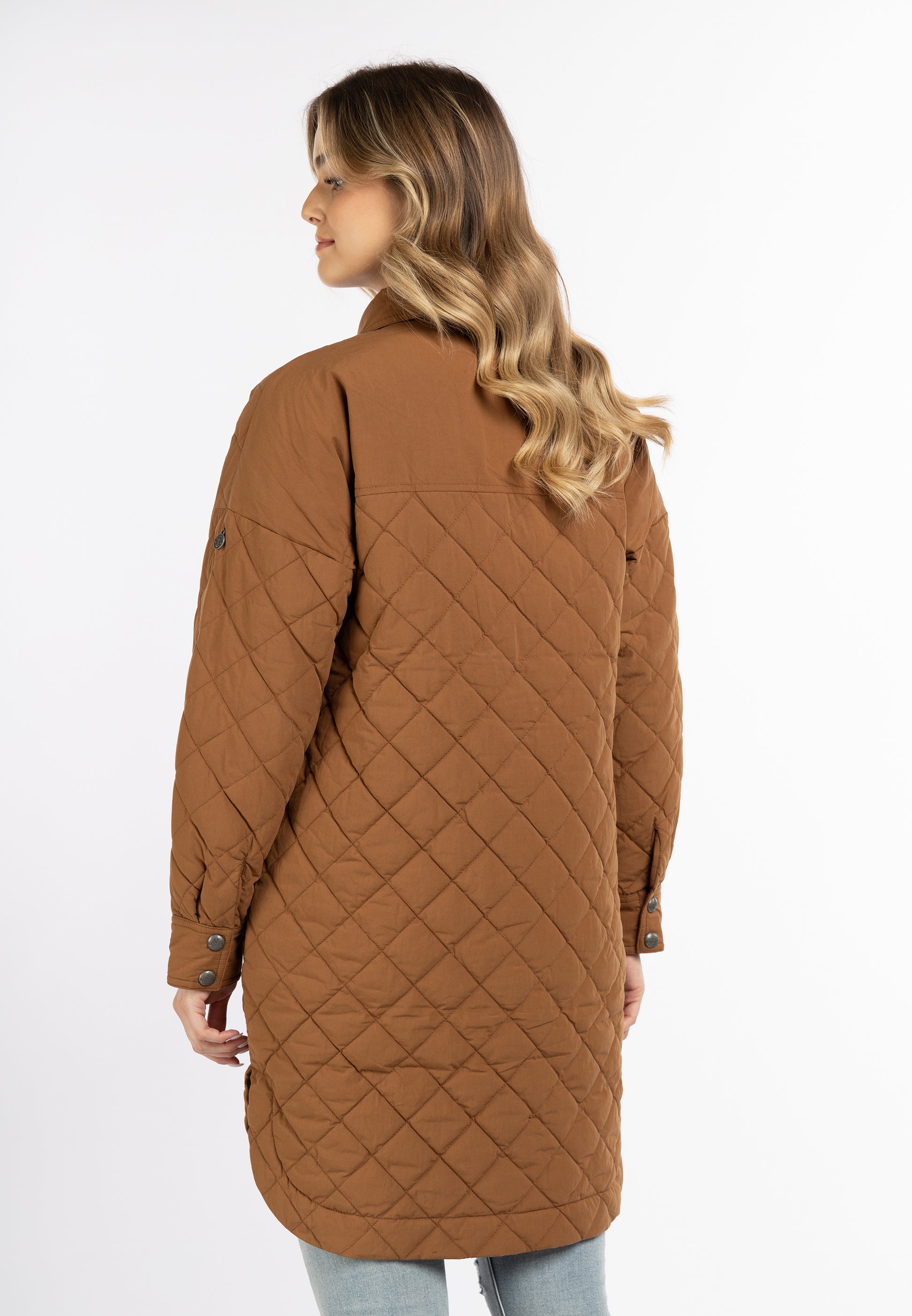 DreiMaster Vintage Damen Baumwolljacke mit leichter Polsterung