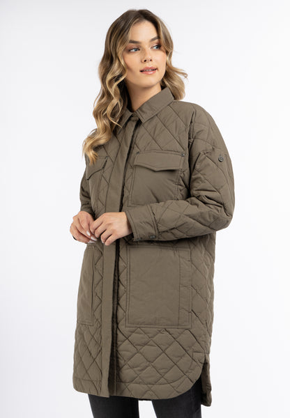 DreiMaster Vintage Damen Baumwolljacke mit leichter Polsterung