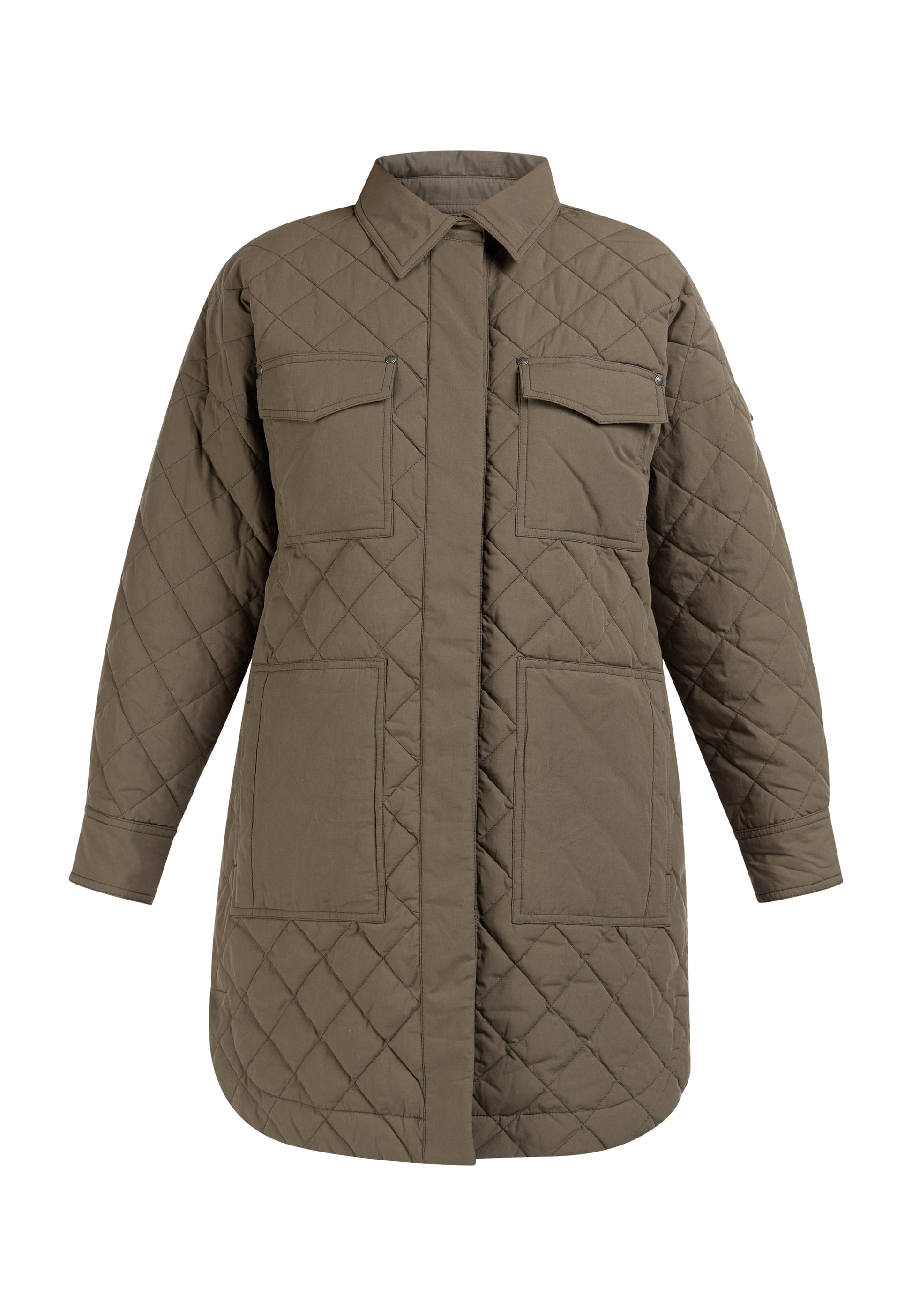 DreiMaster Vintage Damen Baumwolljacke mit leichter Polsterung