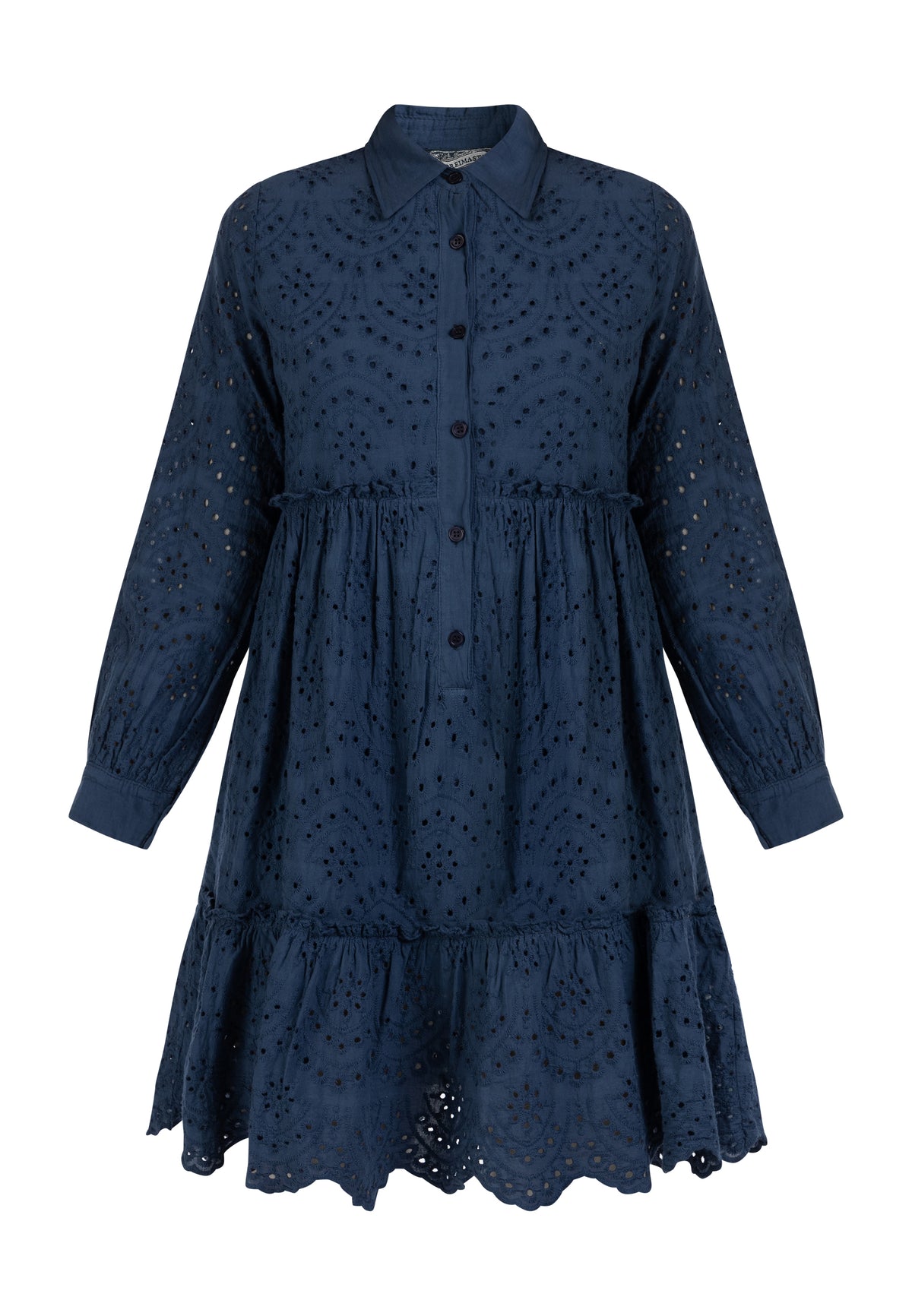DreiMaster Vintage Damen-Blusenkleid