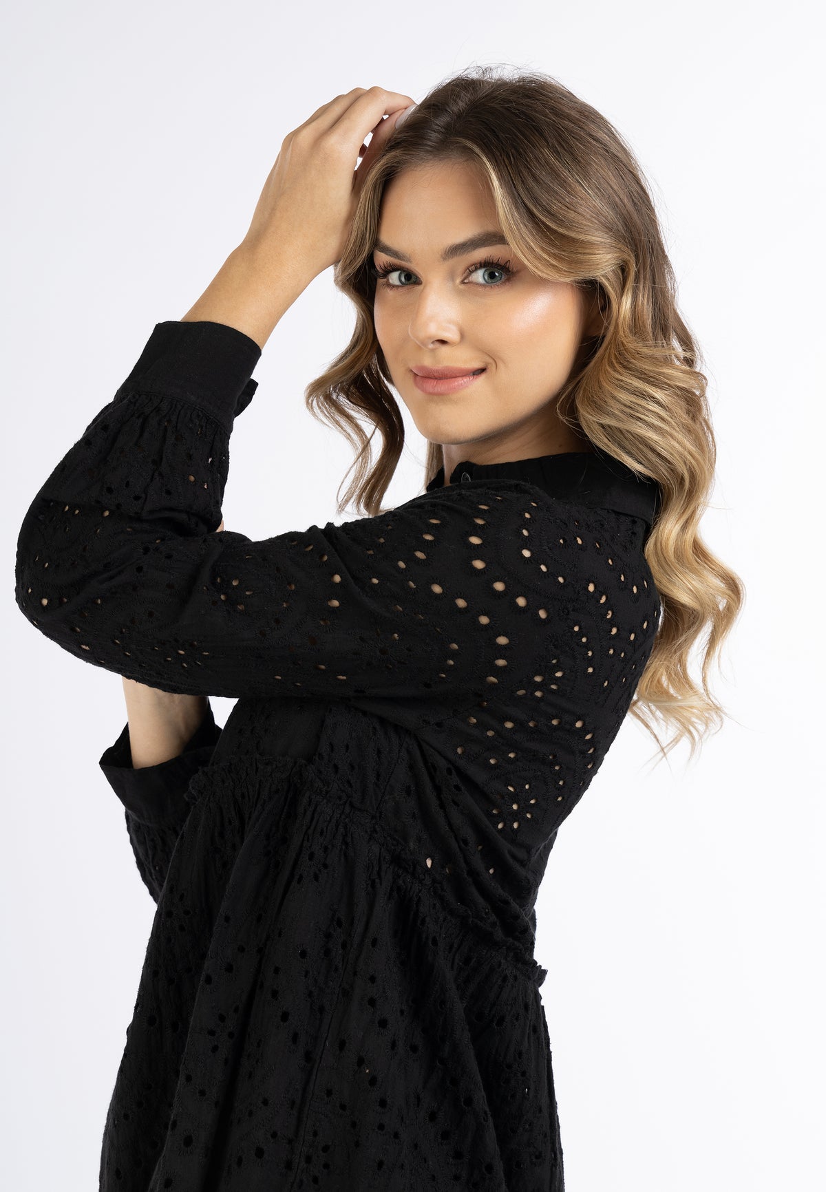 DreiMaster Vintage Damen-Blusenkleid