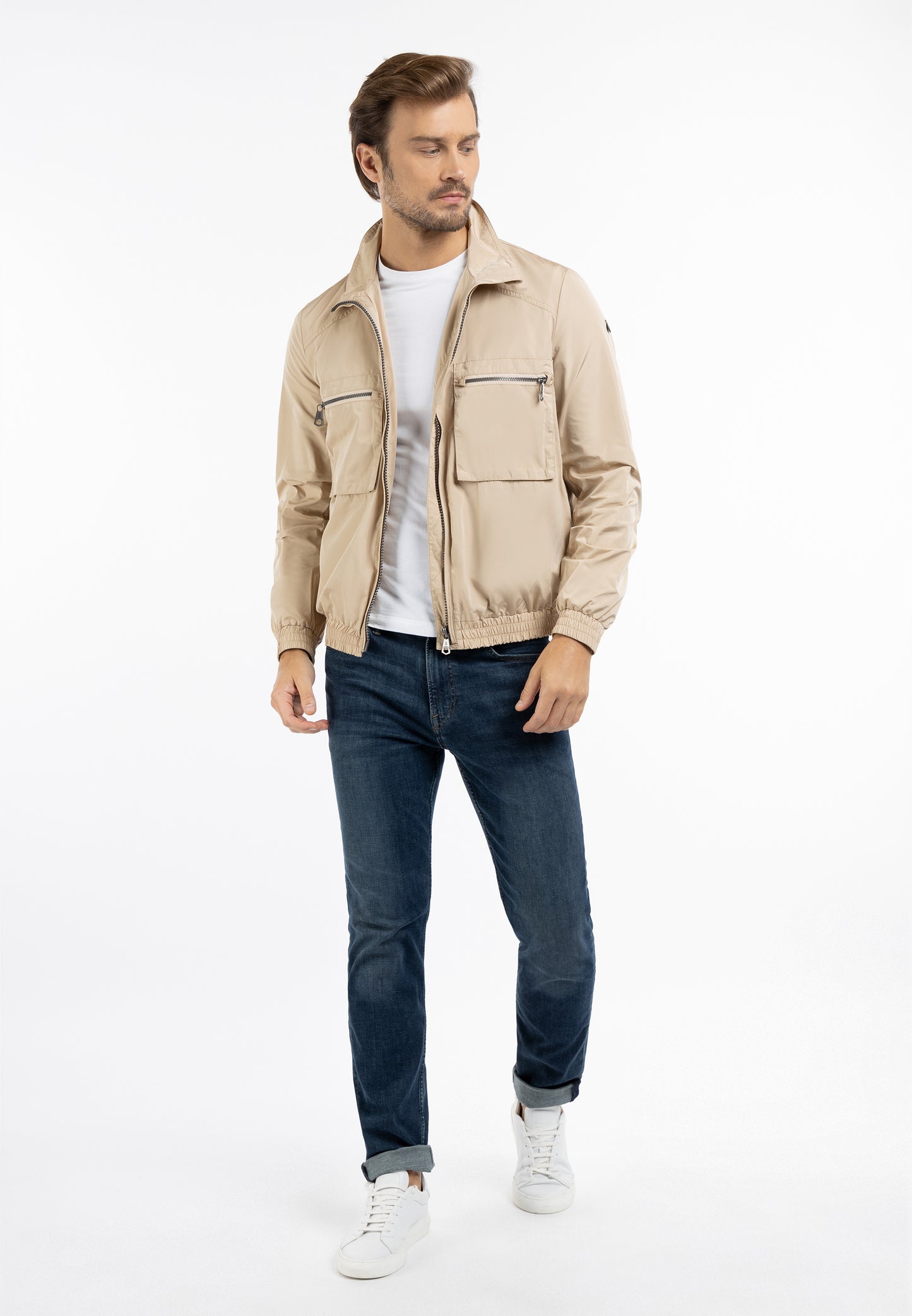 Übergangsjacke – recyceltes Material