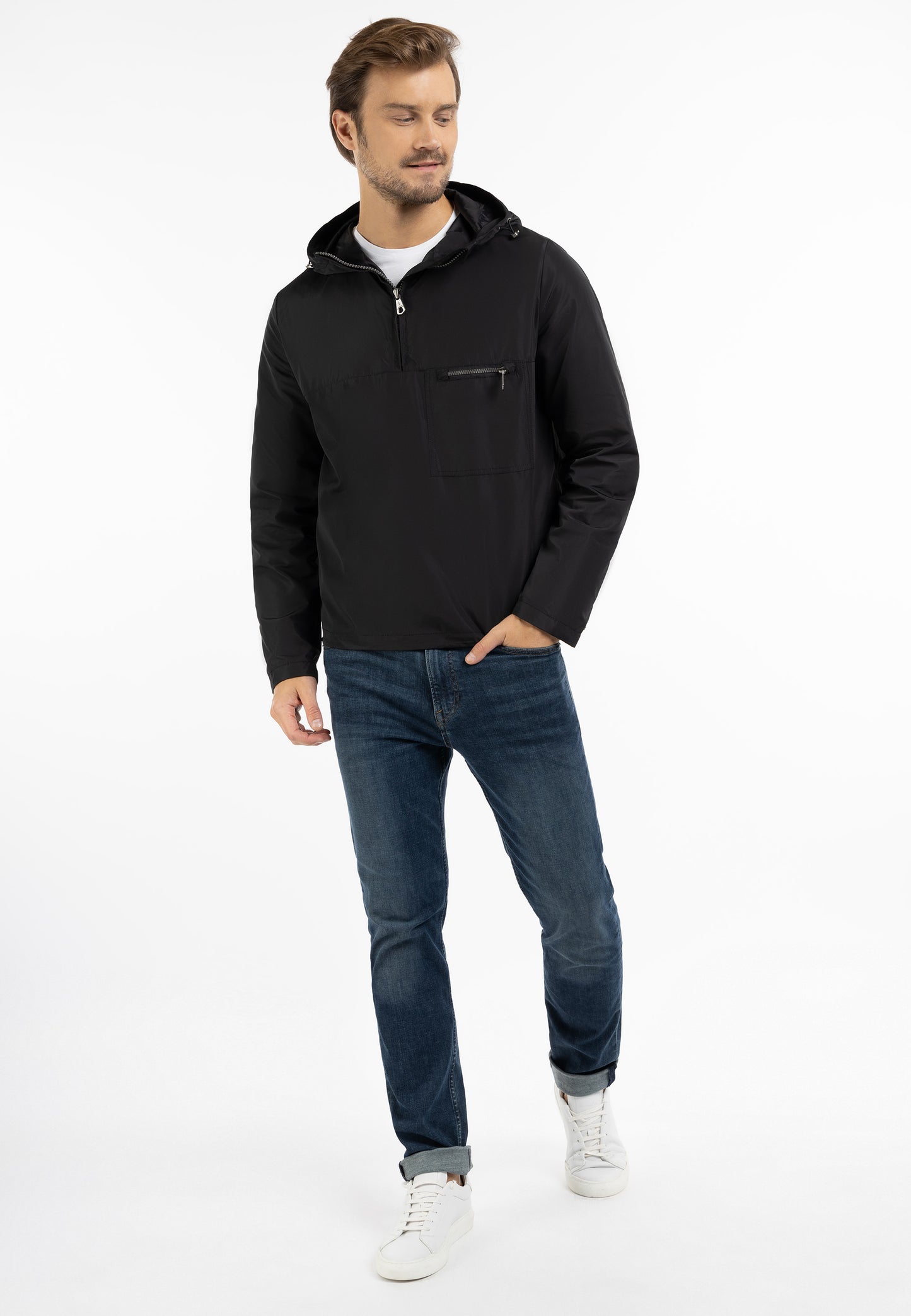 Übergangsjacke – recyceltes Material