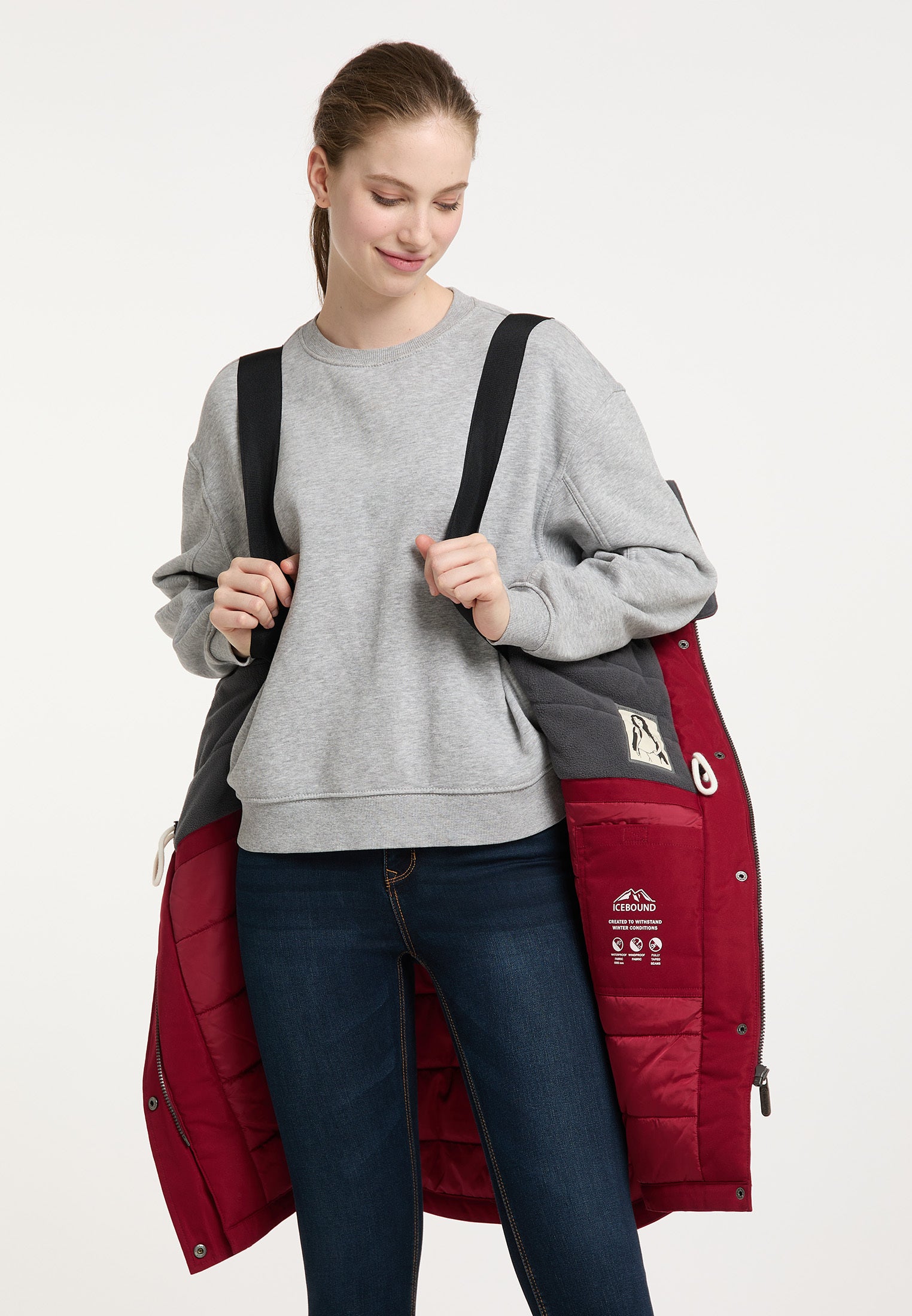 ICEBOUND damska zimowa parka