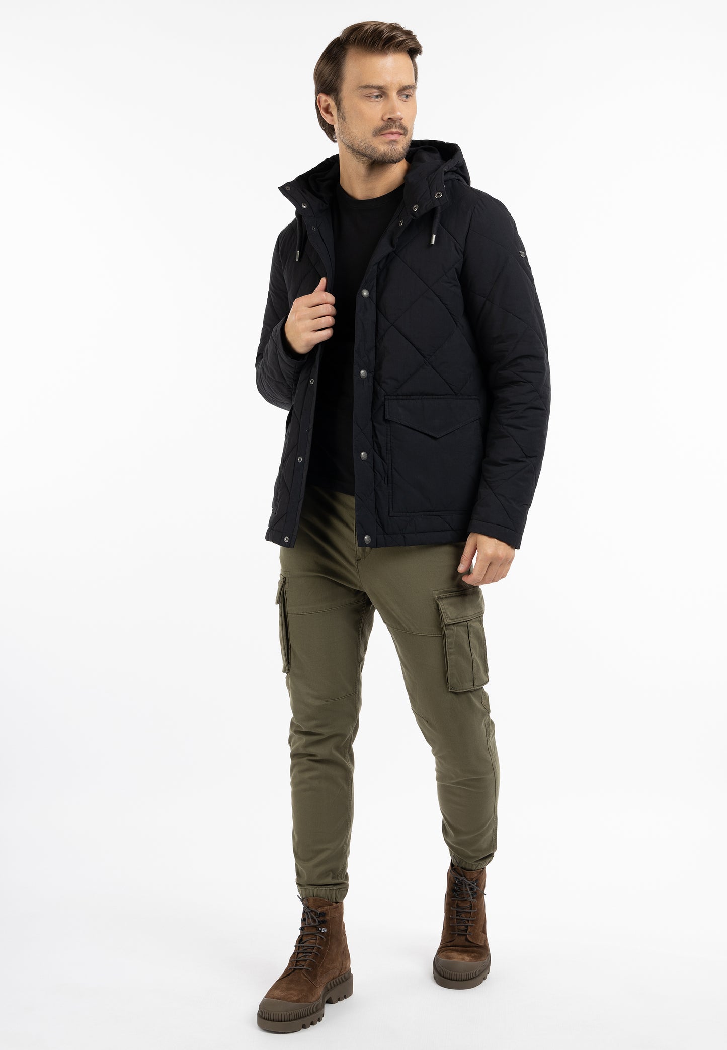 DreiMaster Vintage męska lekka kurtka przejściowa