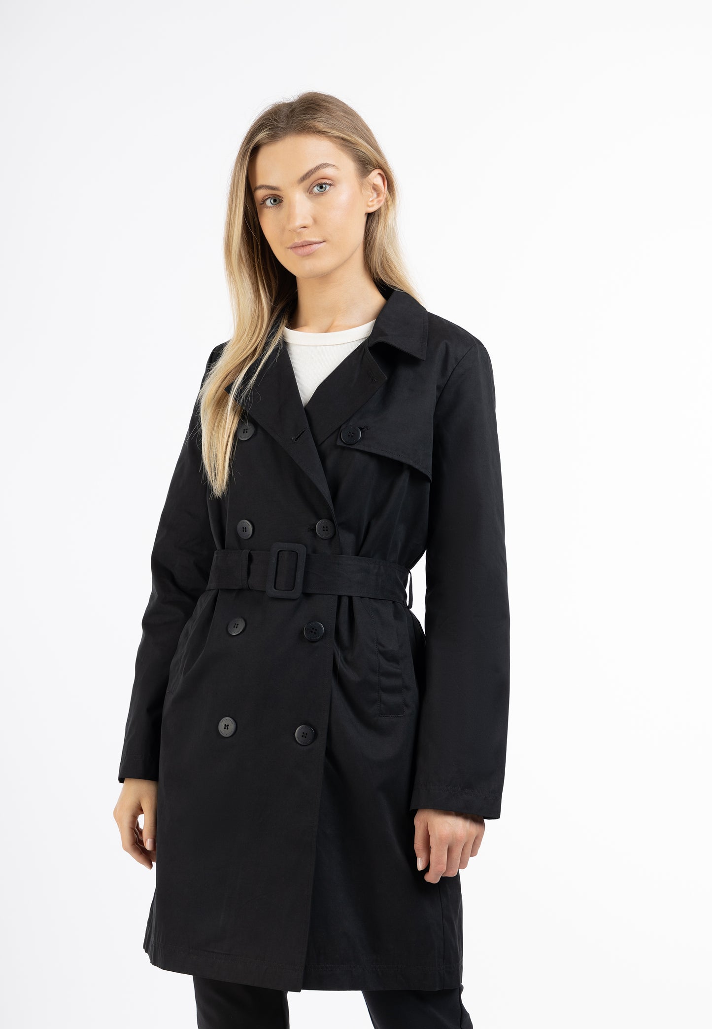 DreiMaster Klassik Women's Classic Trench Coat - Schmuddelwedda Shop