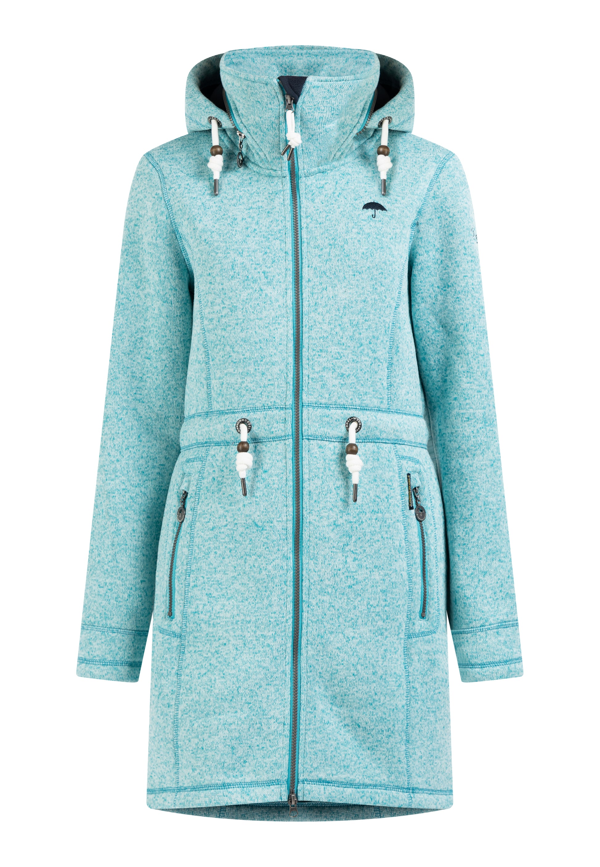 Schmuddelwedda Women's Knit Fleece Coat - Schmuddelwedda Shop