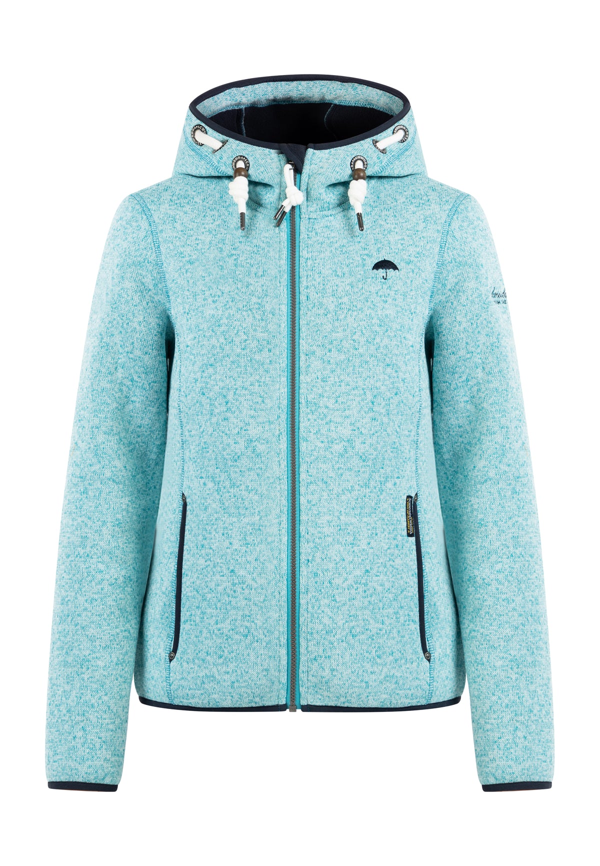 Schmuddelwedda Damen-Strickfleecejacke