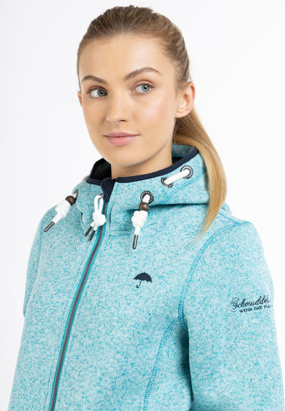 Schmuddelwedda Damen-Strickfleecejacke
