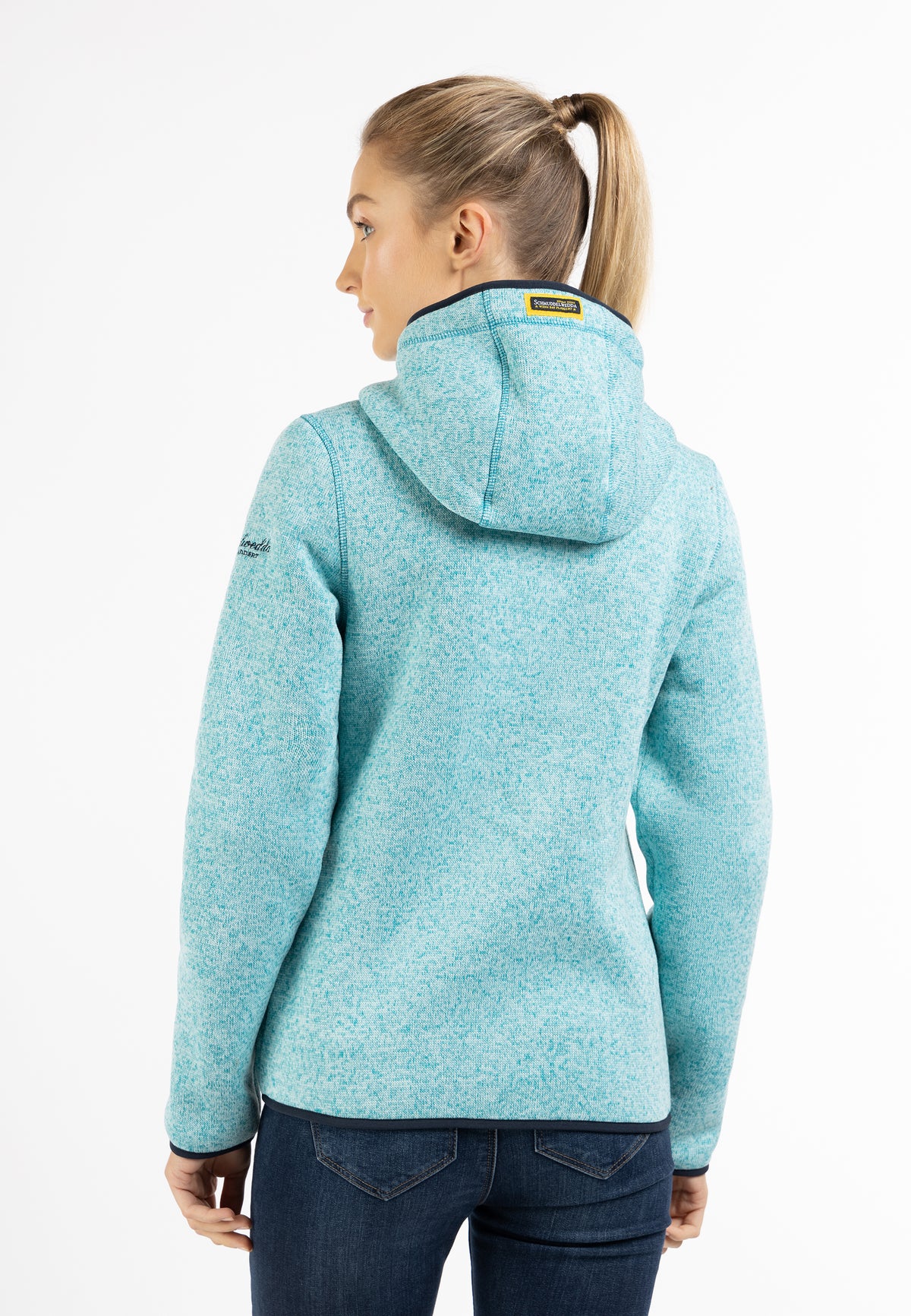 Schmuddelwedda Damen-Strickfleecejacke