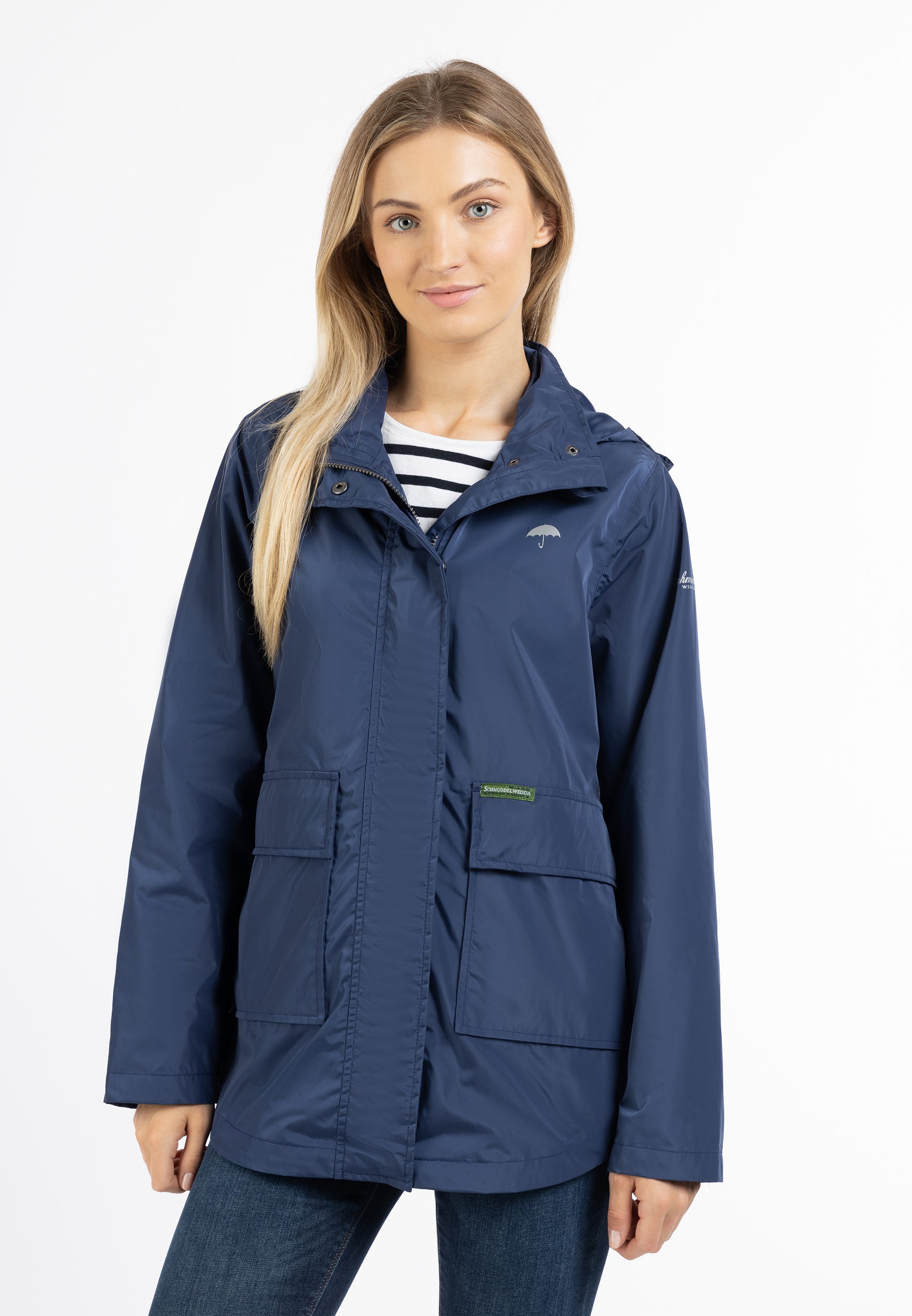 Schmuddelwedda Women's Rain Jacket Recycled Material Schmuddelwedda