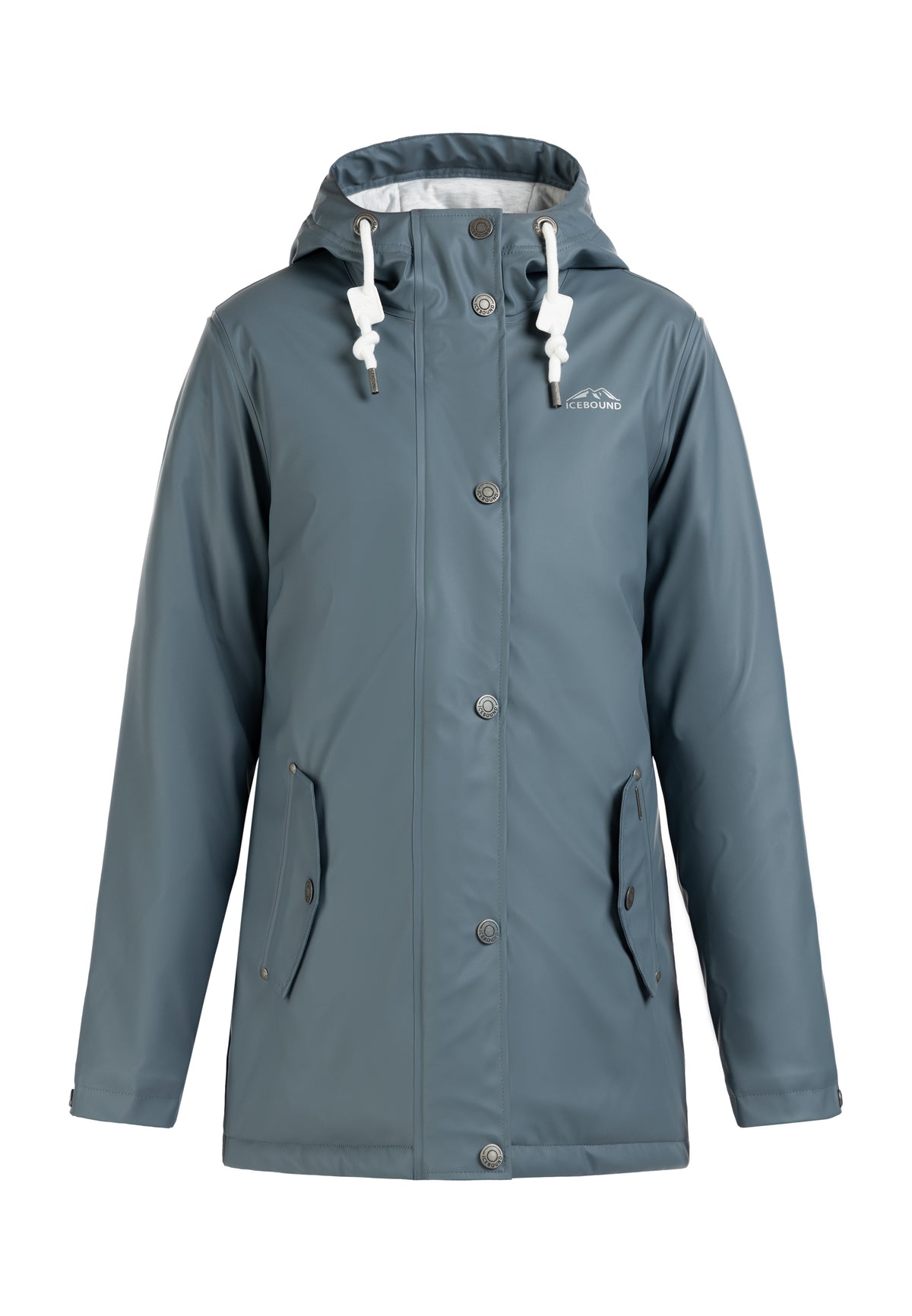 ICEBOUND Women's Wattierte Regenjacke