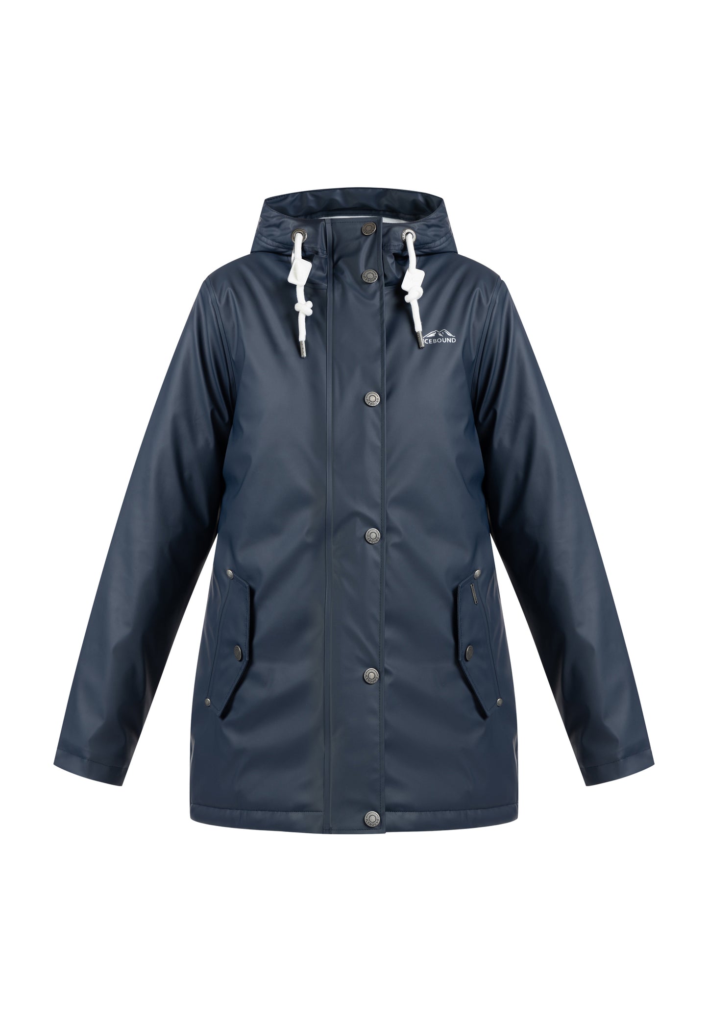 Wattierte Regenjacke