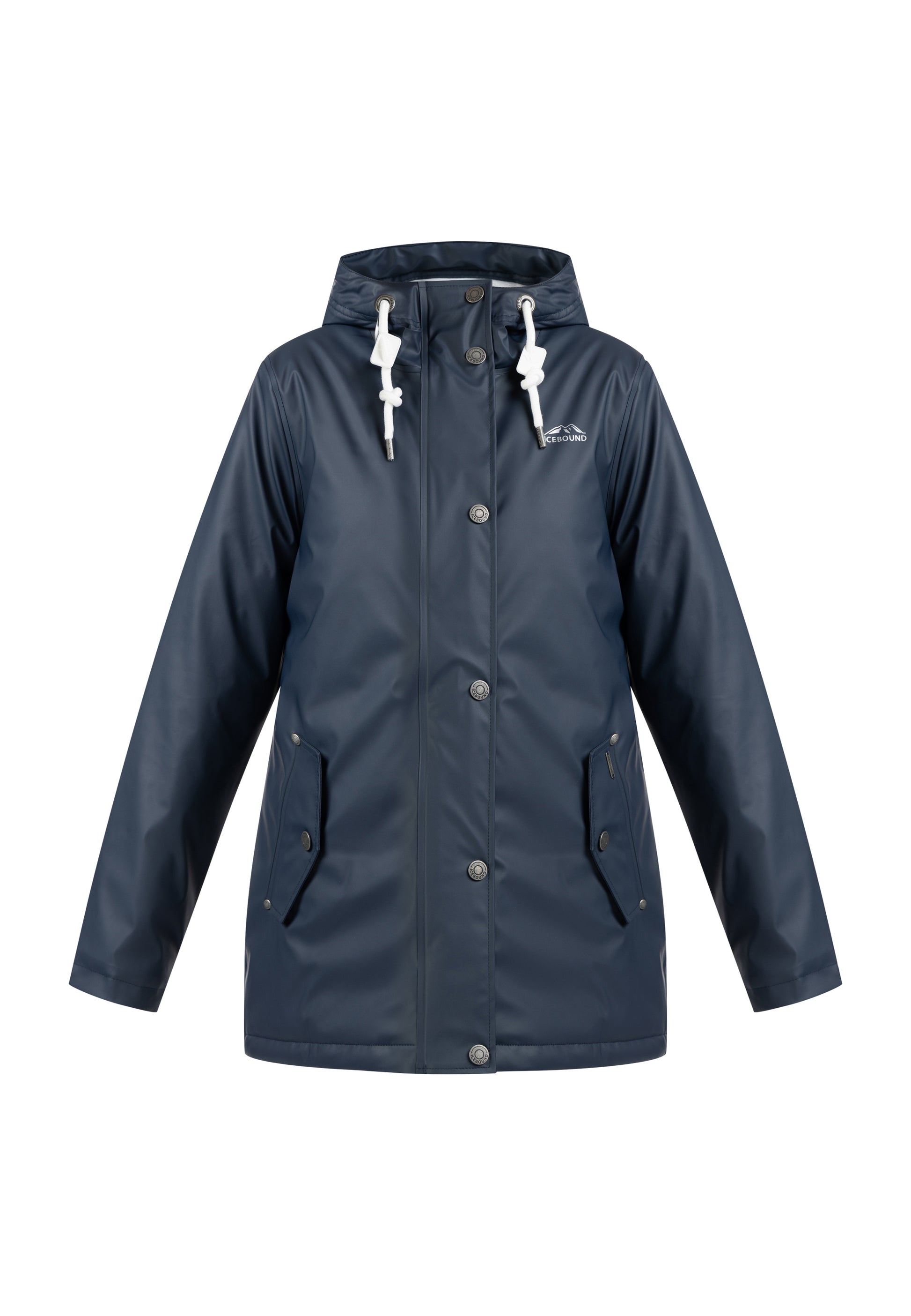 Wattierte Regenjacke