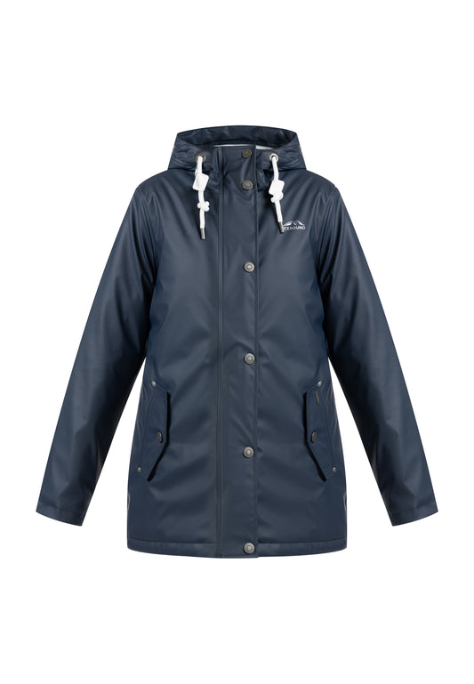 Wattierte Regenjacke