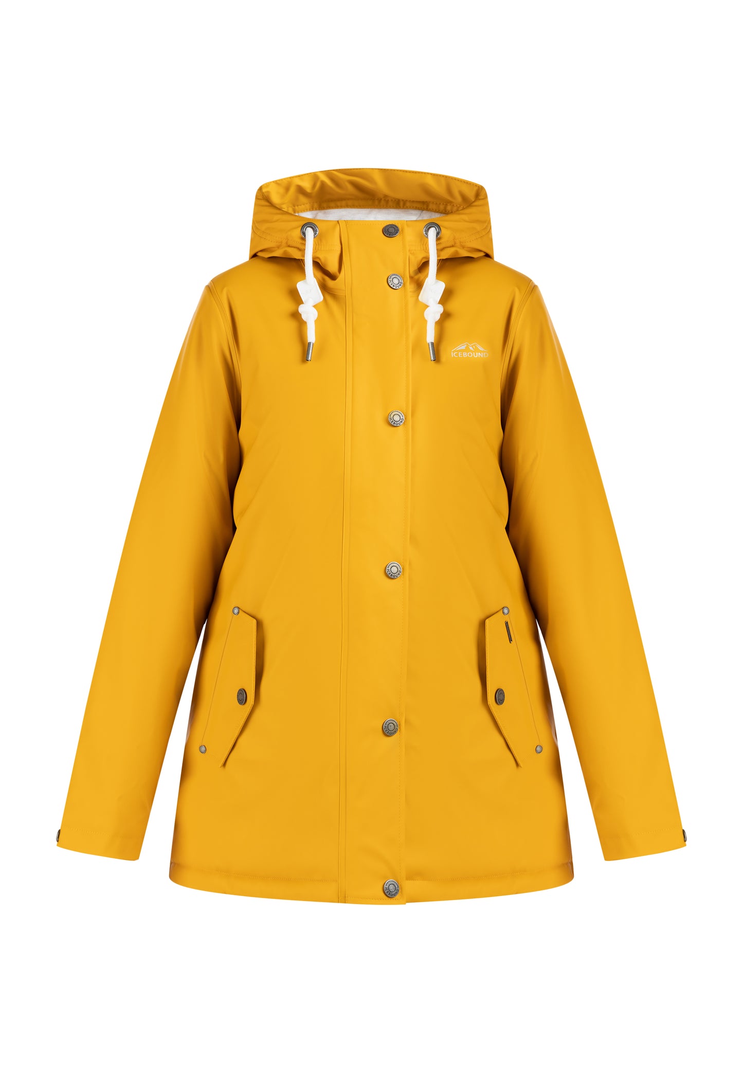 Wattierte Regenjacke