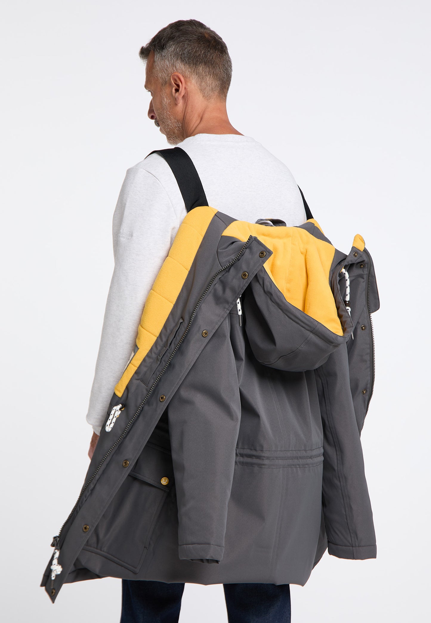 Schmuddelwedda parka zimowa męska