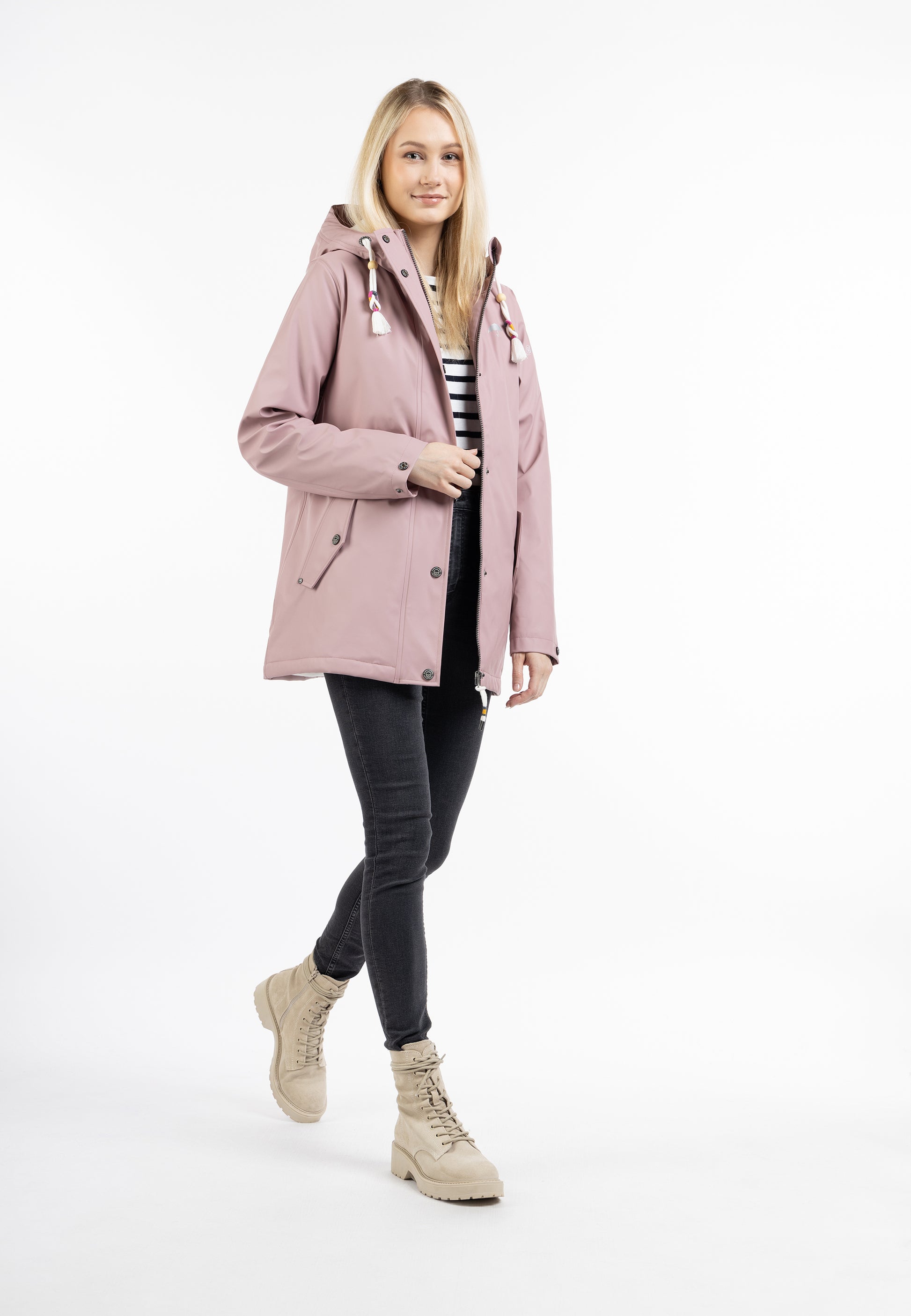 Schmuddelwedda Women's Rain Jacket With Faux Fur Lining - Schmuddelwedda Shop