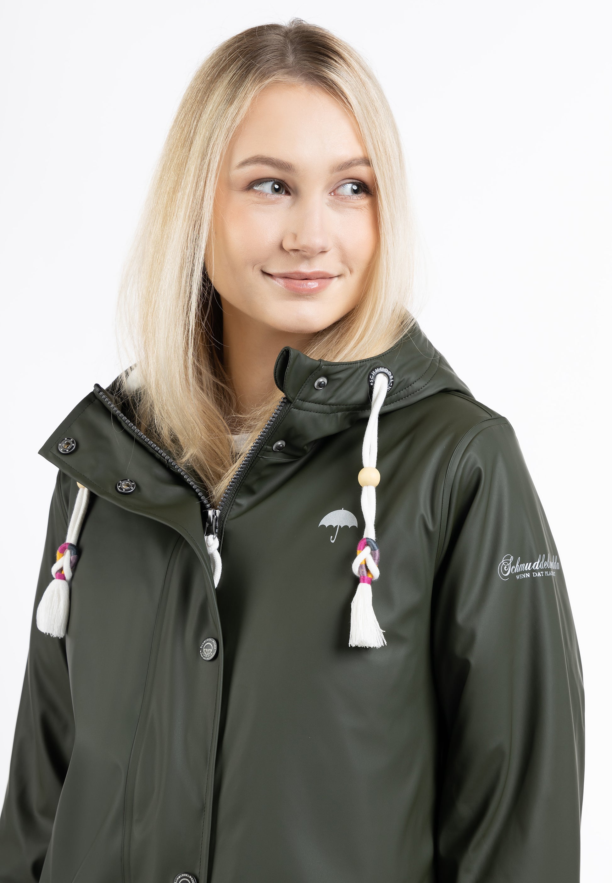 Schmuddelwedda Women's Rain Jacket With Faux Fur Lining - Schmuddelwedda Shop