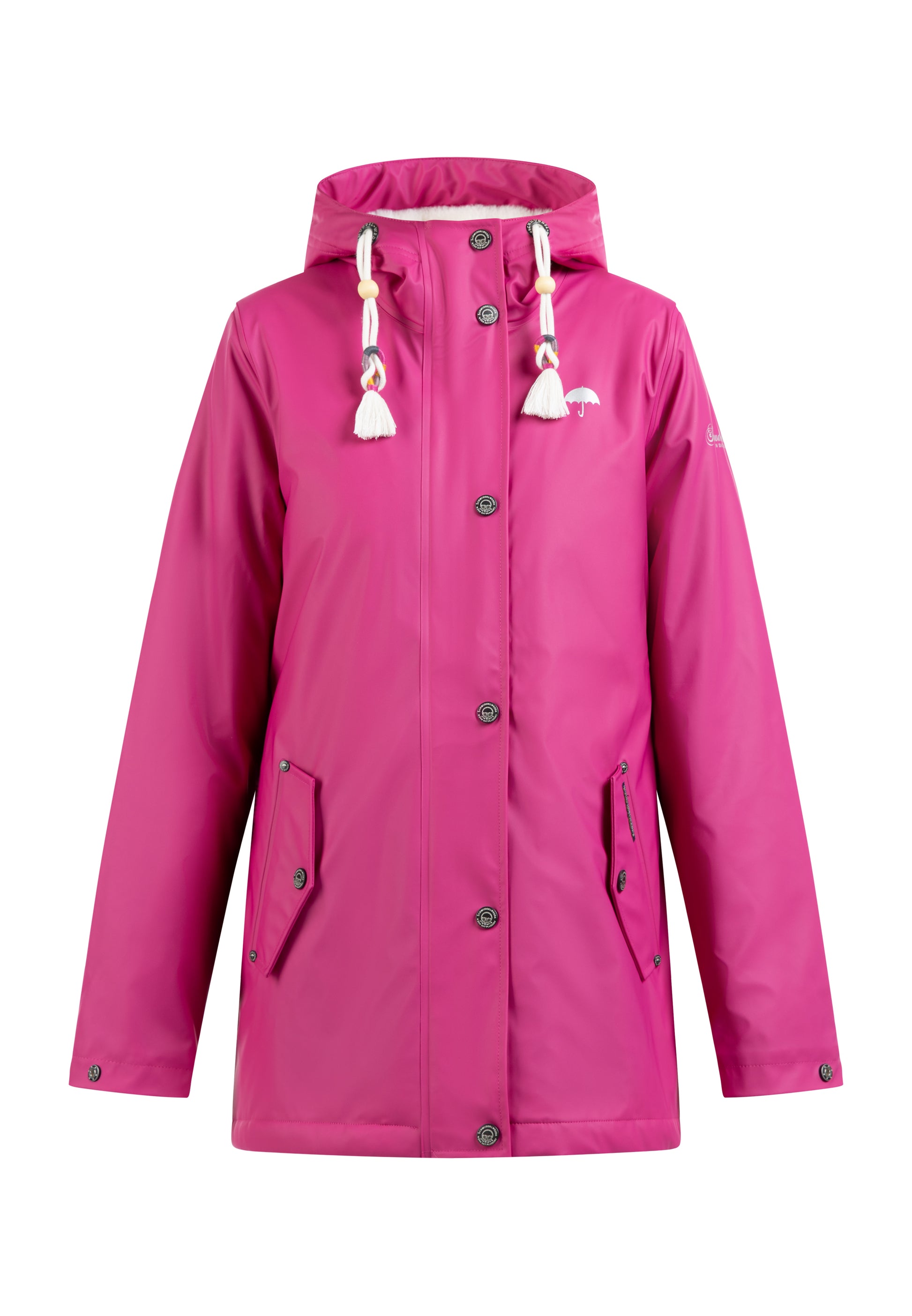 Schmuddelwedda Women's Rain Jacket With Faux Fur Lining - Schmuddelwedda Shop