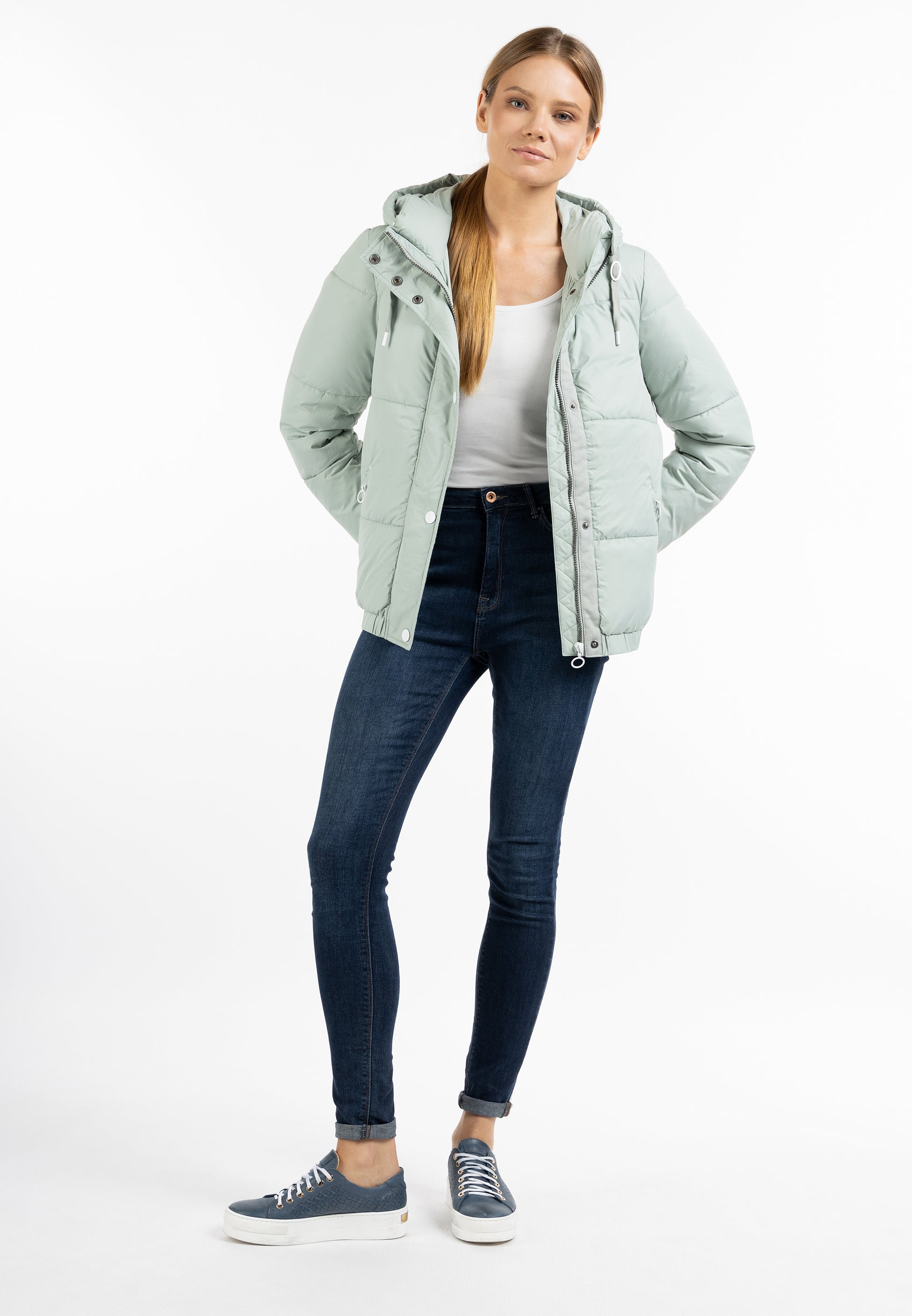 Jacke mit Wattierung