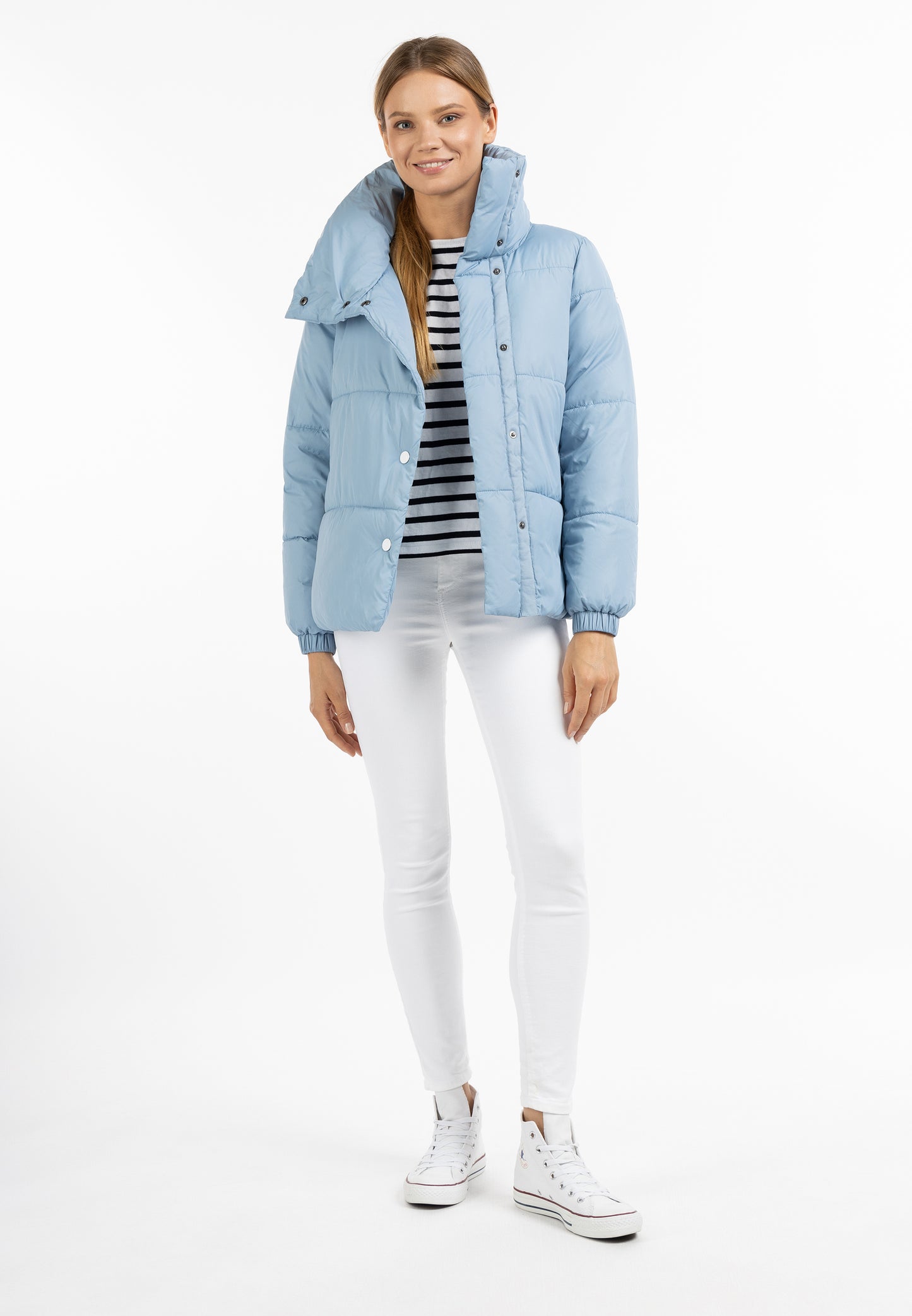 DreiMaster Maritim Damen Wattierte Winterjacke