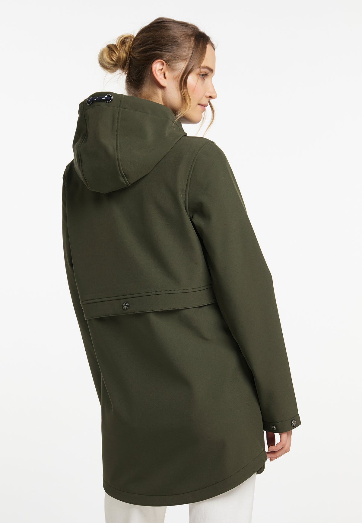 Schmuddelwedda Damen-Kurzmantel aus Softshell