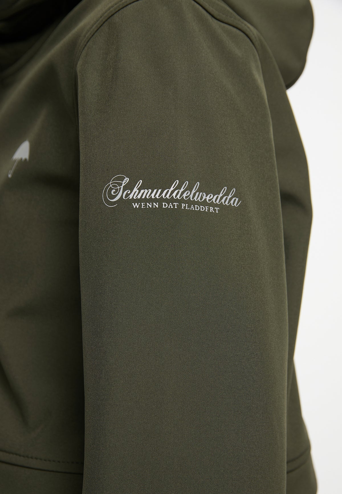 Schmuddelwedda Damen-Kurzmantel aus Softshell