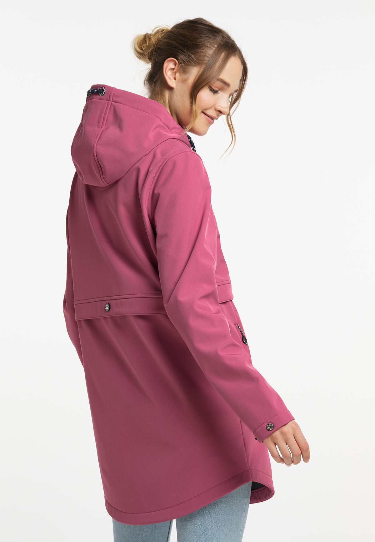 Schmuddelwedda Damen-Kurzmantel aus Softshell