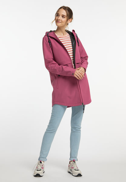 Schmuddelwedda Damen-Kurzmantel aus Softshell