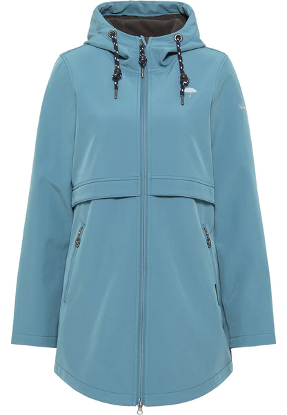 Schmuddelwedda Damen-Kurzmantel aus Softshell