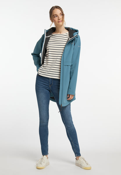 Schmuddelwedda Damen-Kurzmantel aus Softshell