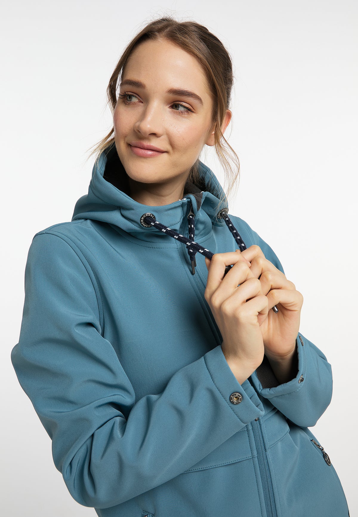 Schmuddelwedda Damen-Kurzmantel aus Softshell