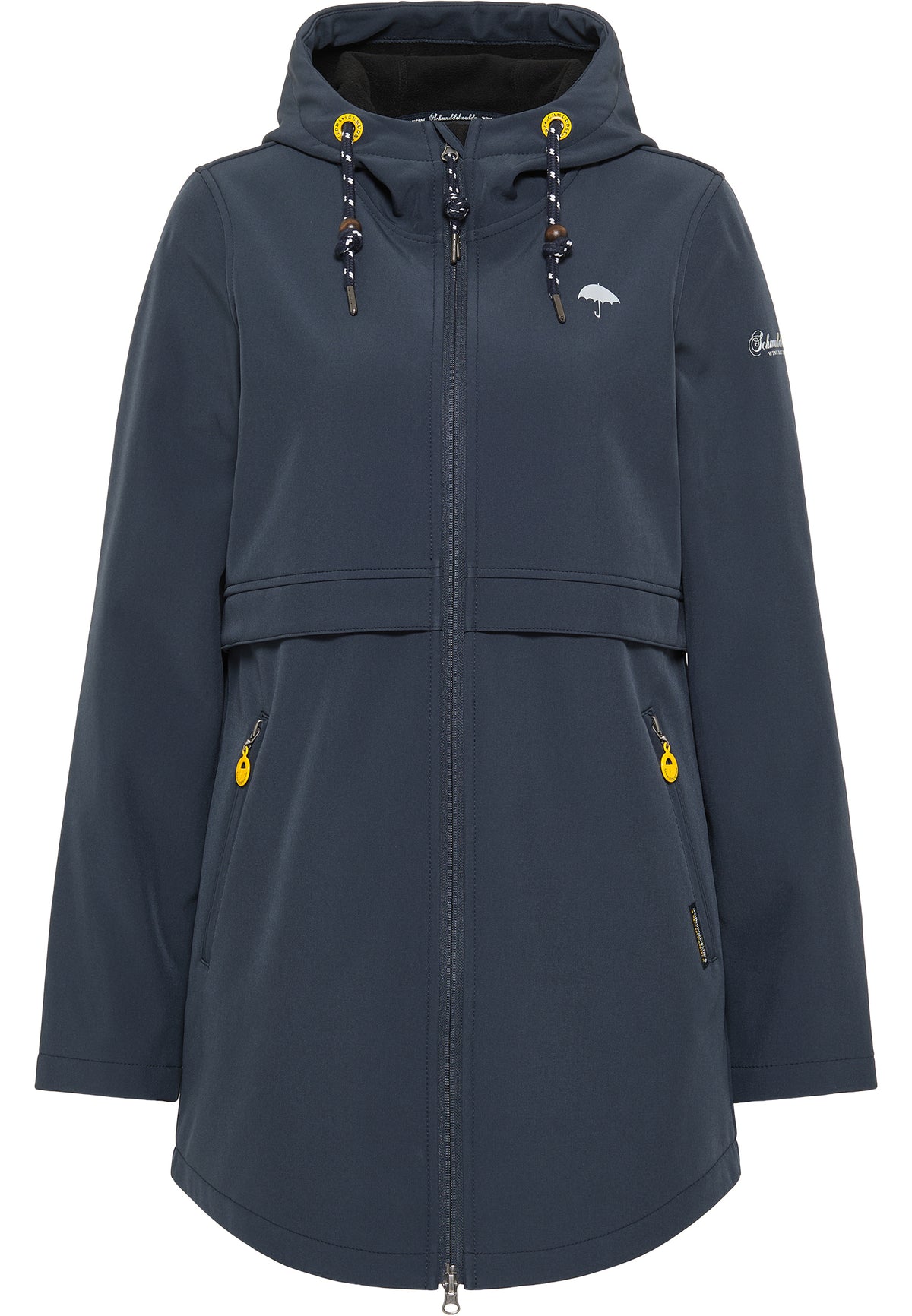 Schmuddelwedda Damen-Kurzmantel aus Softshell