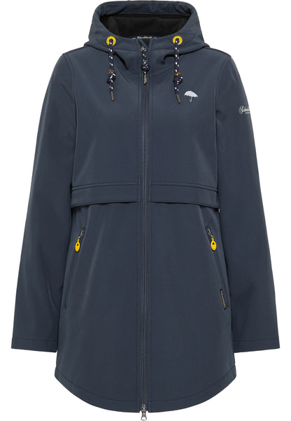 Schmuddelwedda Damen-Kurzmantel aus Softshell