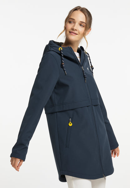 Schmuddelwedda Damen-Kurzmantel aus Softshell