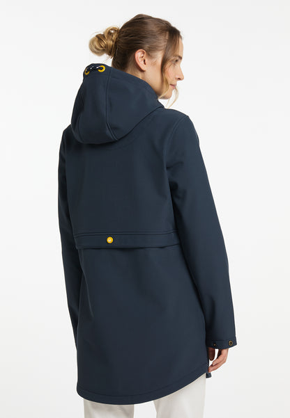 Schmuddelwedda Damen-Kurzmantel aus Softshell