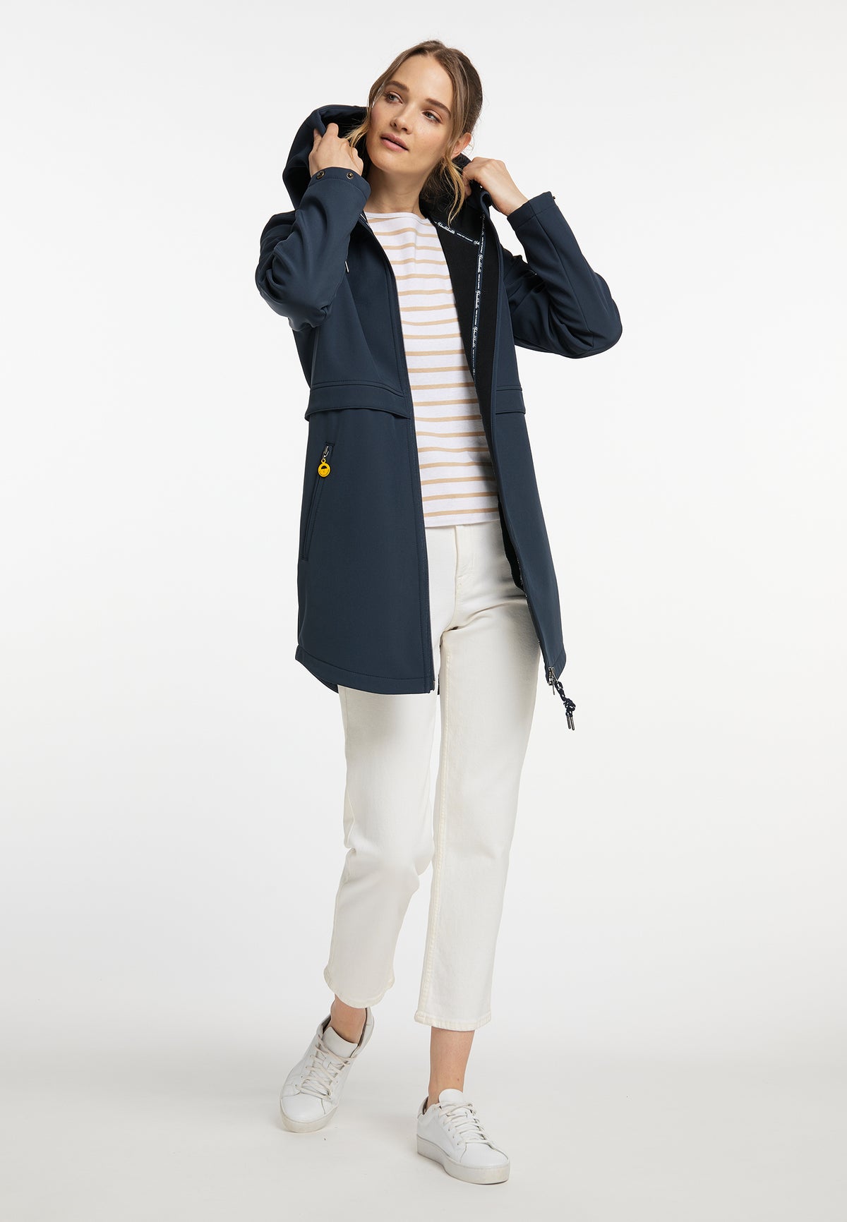 Schmuddelwedda Damen-Kurzmantel aus Softshell