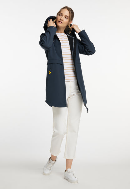 Schmuddelwedda Damen-Kurzmantel aus Softshell