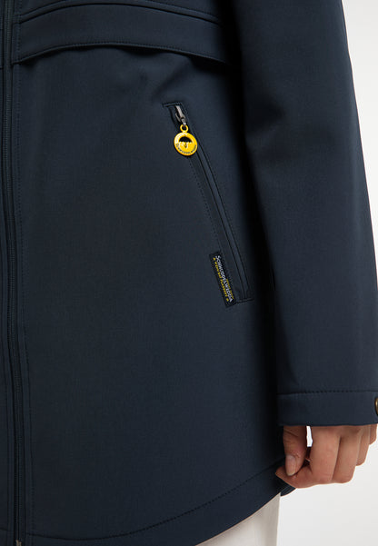 Schmuddelwedda Damen-Kurzmantel aus Softshell
